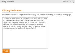 Edit Dedication