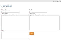 Add Recipes By Insert